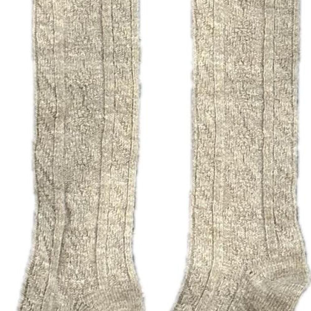 H-m Women's Cream and Grey Socks